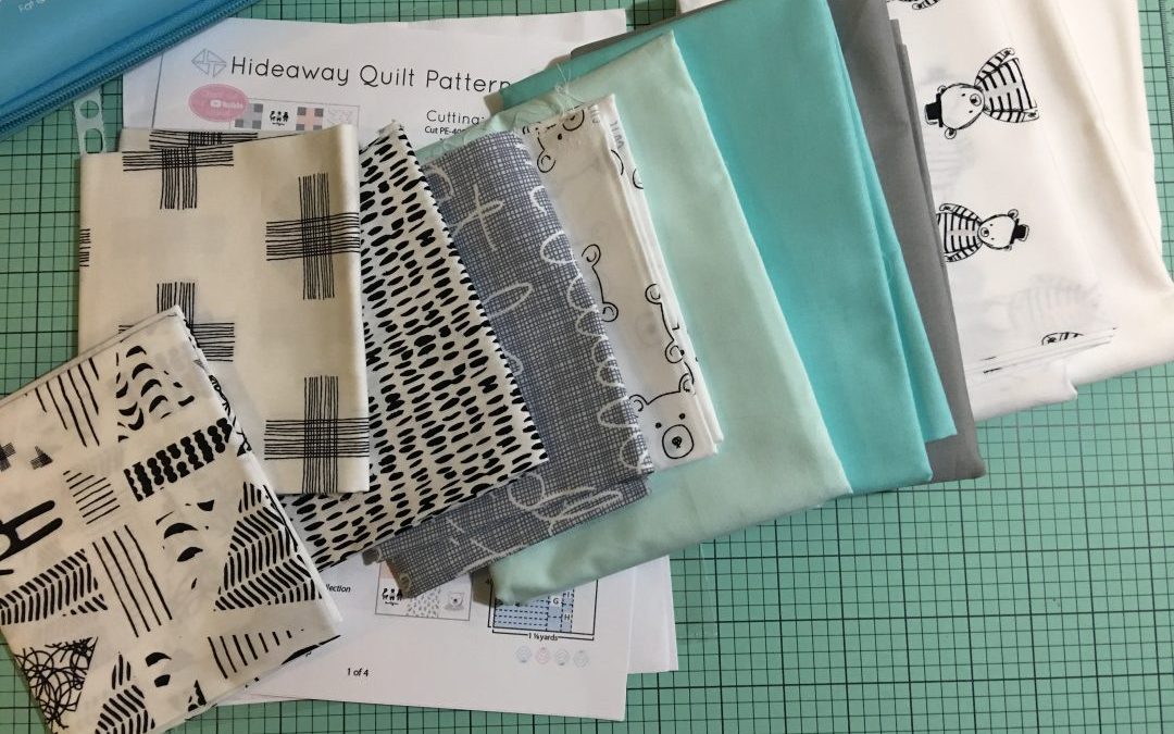 Hideaway Quilt Sewalong with Fat Quarter Shop and AGF Studios Fabrics